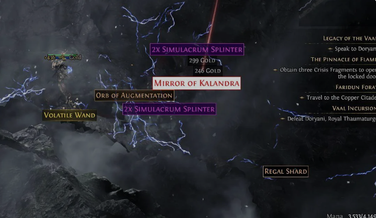 how to get Mirror of Kalandra poe 2